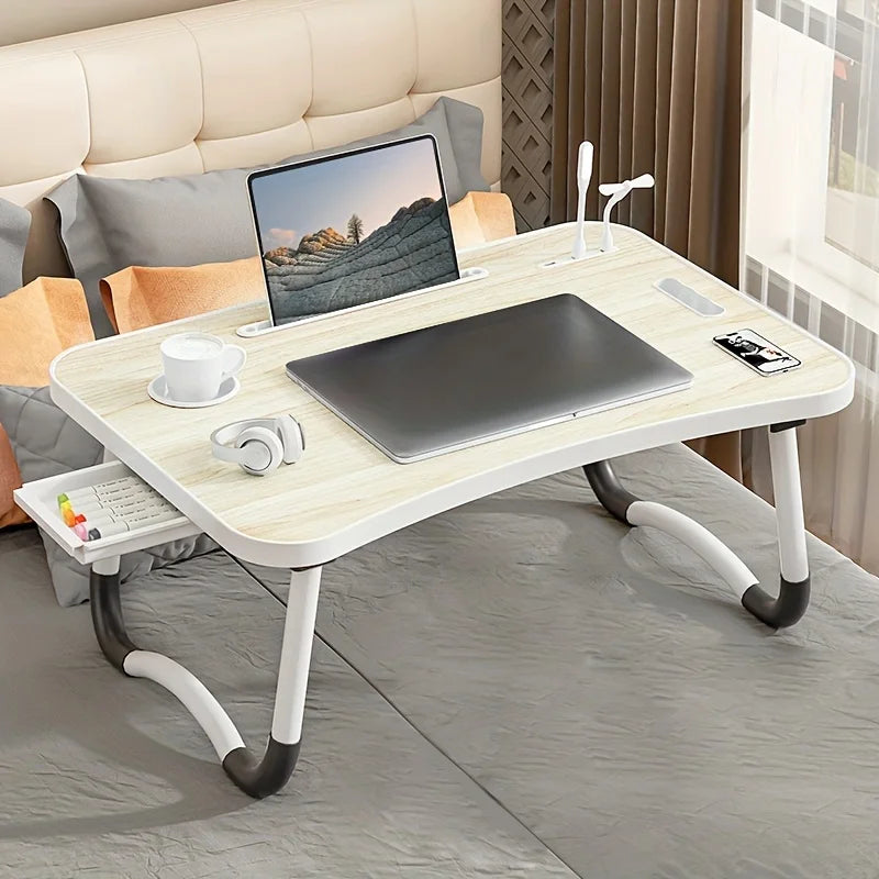 Ultra Large Portable Laptop Bed Table – Foldable Computer Desk for Bed, Sofa, or Floor